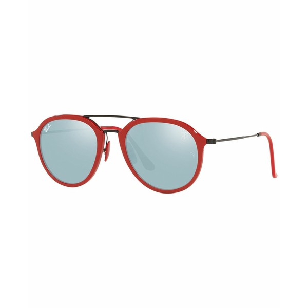 レイバン レディース サングラス＆アイウェア アクセサリー Unisex Sunglasses, RB4369M 53 Red