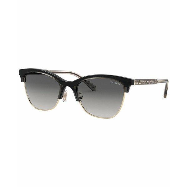 コーチ レディース サングラス＆アイウェア アクセサリー Women's Sunglasses, HC8277 L1113 55 Gray