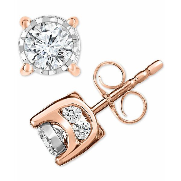 トゥルーミラクル レディース ピアス＆イヤリング アクセサリー Diamond Stud Earrings (3/4 ct. t.w.) in 14k White Gold, Rose Gold or