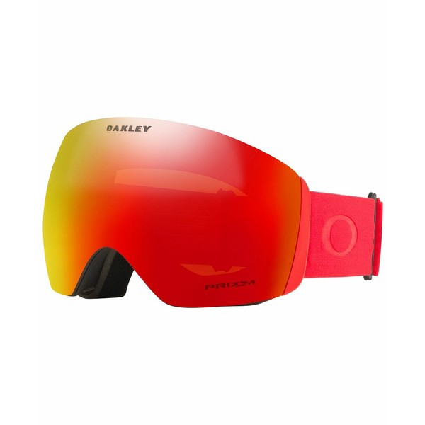 オークリー レディース サングラス＆アイウェア アクセサリー Unisex Flight Deck Snow Goggle, OO7050 Redline