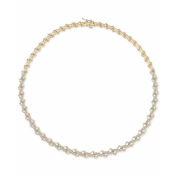 ラップド イン ラブ レディース ネックレス・チョーカー・ペンダントトップ アクセサリー Diamond All-Around 17" Collar Necklace (1 ct