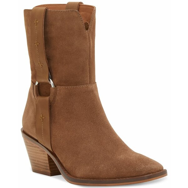 ラッキーブランド レディース ブーツ＆レインブーツ シューズ Women's Kamaree Booties Dark Taupe