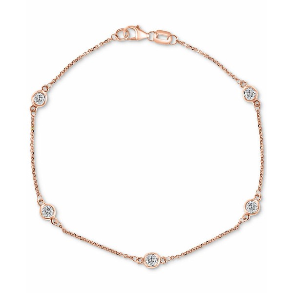 エフィー コレクション レディース ブレスレット・バングル・アンクレット アクセサリー EFFY® Diamond Bezel Link Bracelet (1/2 ct