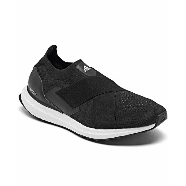 アディダス レディース スニーカー シューズ Women's UltraBOOST DNA Slip-On Running Sneakers from Finish Line Black-Black