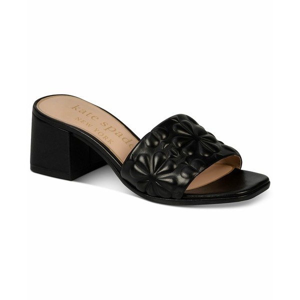 ケイト スペード レディース サンダル シューズ Women's Emmie Mid Dress Sandals Black