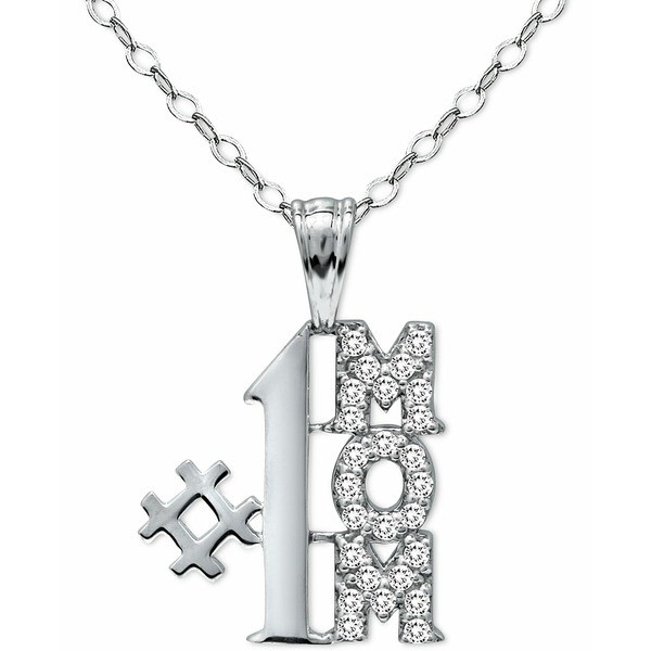 無料長期保証 ジャニ ベルニーニ レディース ネックレス チョーカー ペンダントトップ アクセサリー Cubic Zirconia 1 Mom Pendant Necklace In S ついに再入荷 Petroleoenergia Com