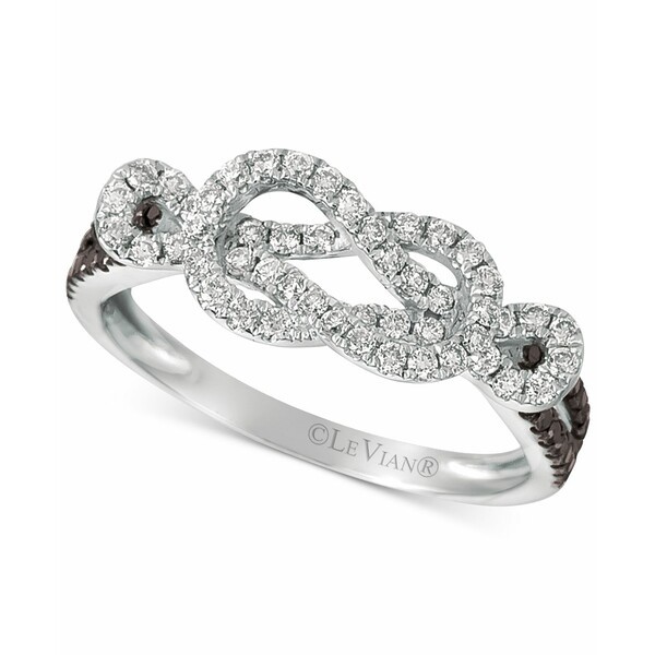 ルヴァン レディース リング アクセサリー Exotics® Diamond Loop Ring (1/2 ct. t.w.) in 14k White Gold White Gold