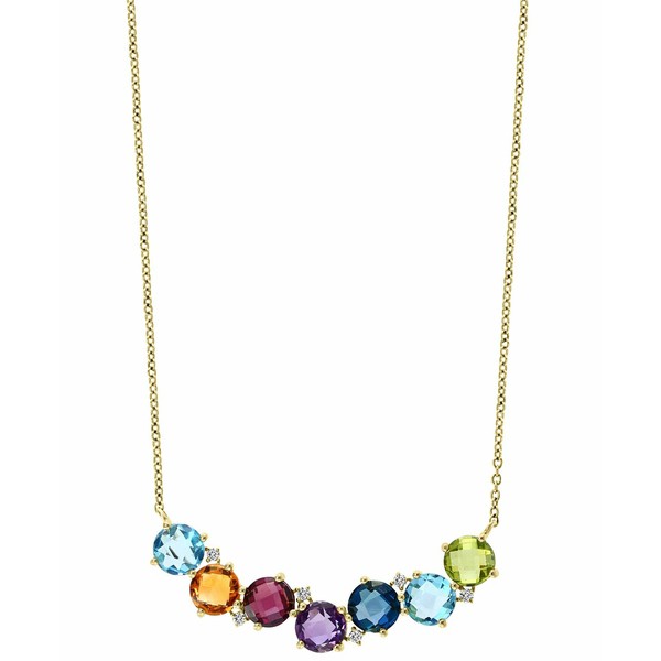 エフィー コレクション レディース ネックレス・チョーカー・ペンダントトップ アクセサリー EFFY® Multi-Gemstone (3-1/2 ct. t.w.)