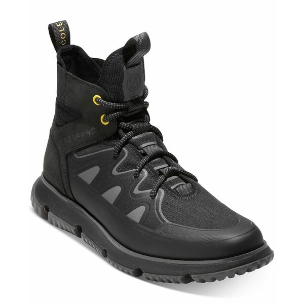 コールハーン メンズ ブーツ＆レインブーツ シューズ Men's 4.Zerogrand City Trekker Boot Black