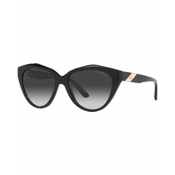 エンポリオ アルマーニ レディース サングラス＆アイウェア アクセサリー Women's Sunglasses, EA4178 54 Shiny Black