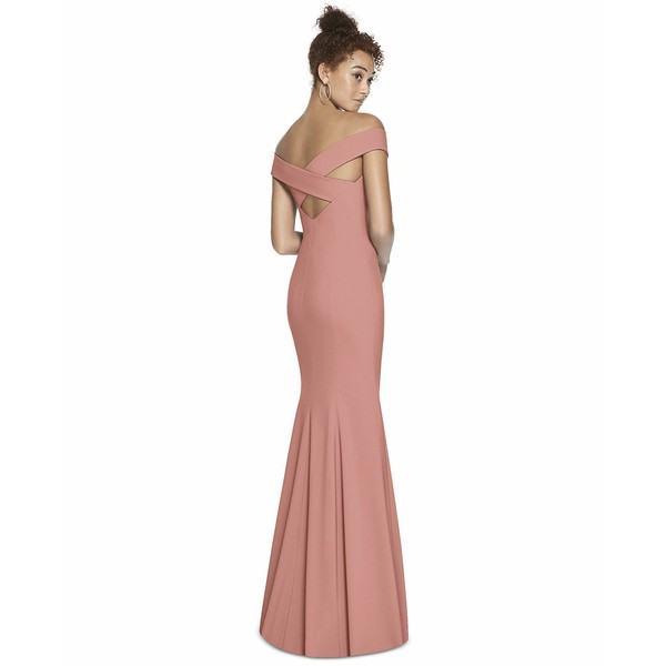 ドレッシーコレクション レディース ワンピース トップス Off-The-Shoulder Maxi Dress Desert Rose Pink