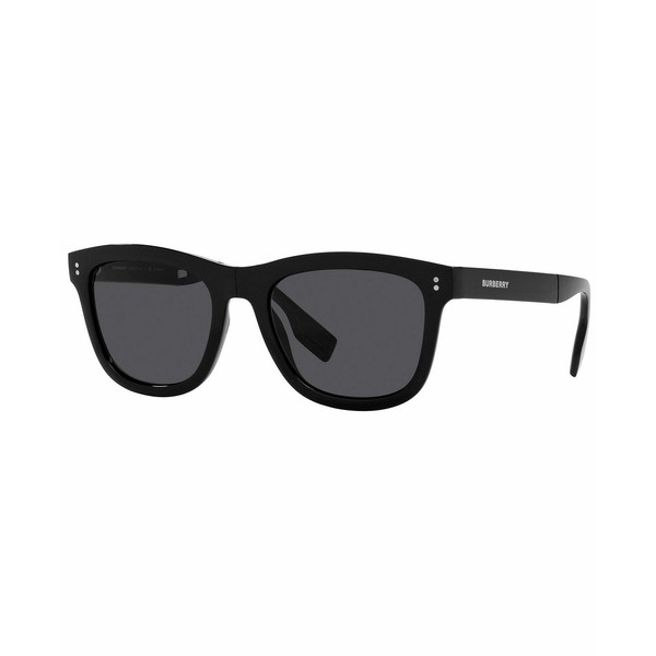 バーバリー メンズ サングラス・アイウェア アクセサリー Polarized Sunglasses, BE4341 55 BLACK/DARK GREY POLAR