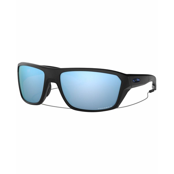 オークリー メンズ サングラス・アイウェア アクセサリー Polarized Sunglasses, OO9416 64 Split Shot MATTE BLACK / PRIZM DEEP H2O PO