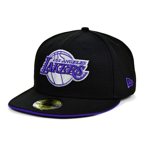 被り心地最高 ニューエラ レディース 帽子 アクセサリー Los Angeles Lakers Black Gray Pop 59fifty Cap Purple セール価格 公式 Centrodeladultomayor Com Uy