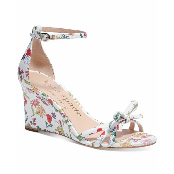 ケイト スペード レディース サンダル シューズ Women's Flamenco Wedge Sandals Rooftop Garden