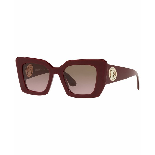 バーバリー レディース サングラス＆アイウェア アクセサリー Women’s Sunglasses, Daisy BE4344 51 Bordeaux