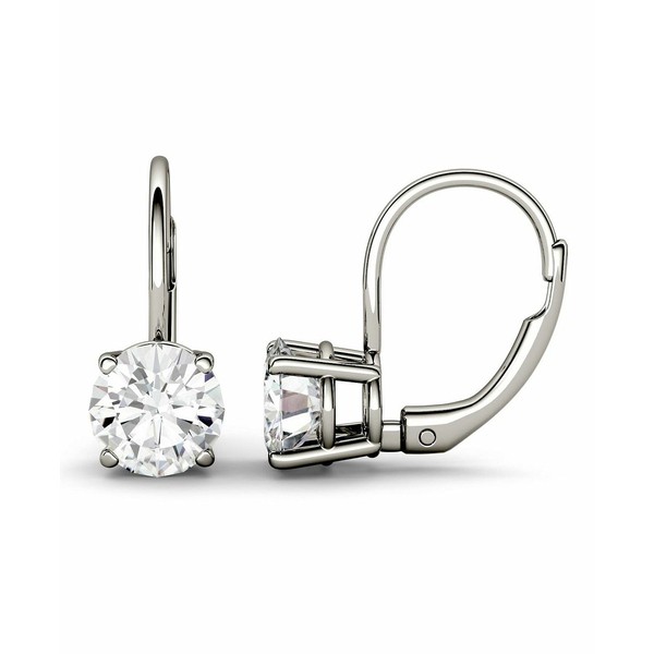 チャールズ アンド コルバード レディース ピアス＆イヤリング アクセサリー Moissanite Leverback Earrings (3 ct. t.w. Diamond Equiva