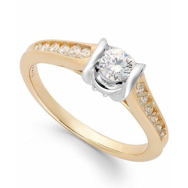 セイレーン レディース リング アクセサリー Diamond Engagement Ring in 14k Gold (1/2 ct. t.w.) No Color