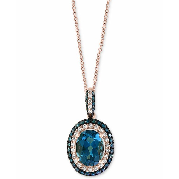 エフィー コレクション レディース ネックレス・チョーカー・ペンダントトップ アクセサリー EFFY® London Blue Topaz (1-1/2 ct. t.