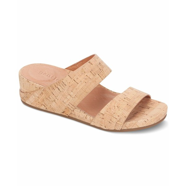 ジェントルソウルズ レディース サンダル シューズ Women's Gisele Slip-On Sandals Natural