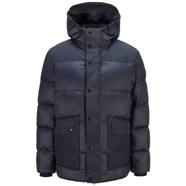 される ヒューゴボス BOSS Men's Dakil Regular-Fit Jacket Dark Blue