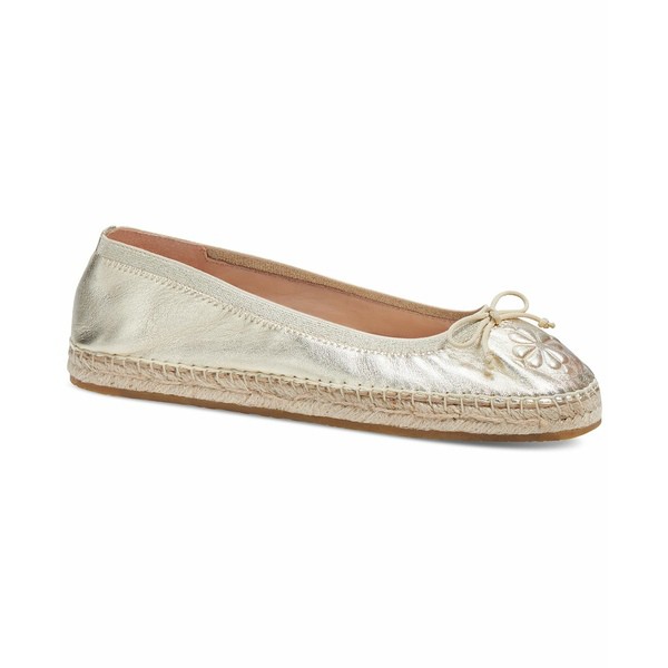 ケイト スペード レディース サンダル シューズ Women's Clubhouse Espadrille Flats Pale Gold