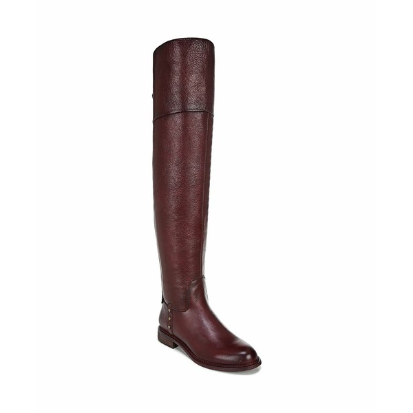 フランコサルト レディース ブーツ＆レインブーツ シューズ Haleen Wide Calf Over-the-Knee Boots Bordeaux Leather