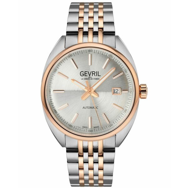 ジェビル メンズ 腕時計 アクセサリー Men's Five Points Swiss Automatic Two-Tone Stainless Steel Bracelet Watch 47.5mm Two-Tone