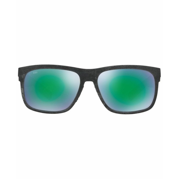コスタデルマール メンズ サングラス・アイウェア アクセサリー Men's Polarized Sunglasses, Baffin 58 BLACK  BLUE 通販