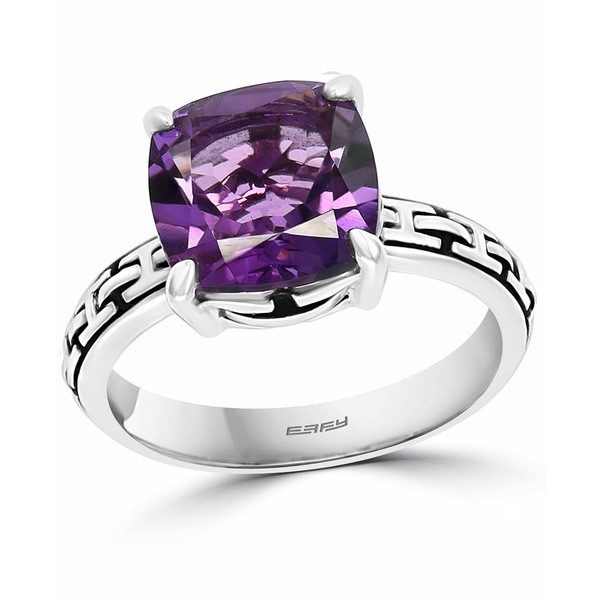 エフィー コレクション レディース リング アクセサリー EFFY® Amethyst Statement Ring (3-1/2 ct. t.w.) in Sterling Silver Silve