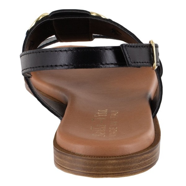 パからお ベラヴィータ Min-Italy Sandals Black Leatherの通販はau PAY マーケット - asty｜商品ロットナンバー：477674752 レディース サンダル シューズ ・ヨーロッ