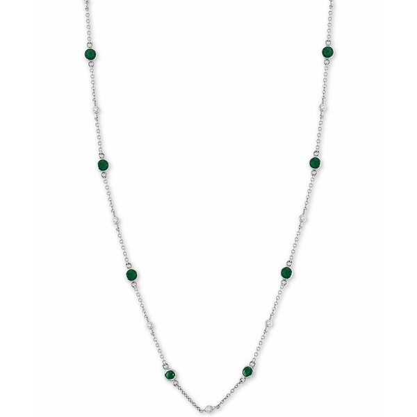 エフィー コレクション レディース ネックレス・チョーカー・ペンダントトップ アクセサリー EFFY® Emerald (1-1/4 ct. t.w.) & Diam