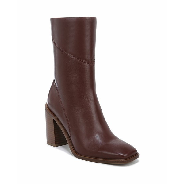 フランコサルト レディース ブーツ＆レインブーツ シューズ Stevie Mid Shaft Boots Wine Red Leather