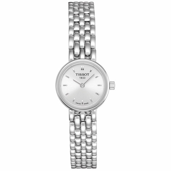 ティソット レディース 腕時計 アクセサリー Women's Swiss T-Lady Lovely Stainless Steel Bracelet Watch 19.5mm Silver