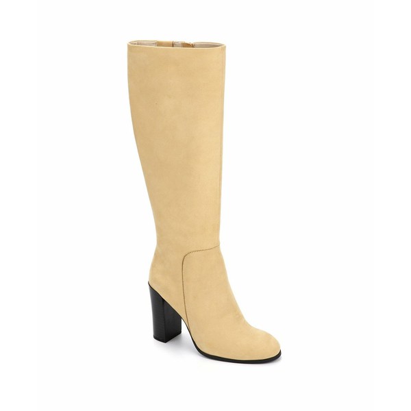 ケネスコール レディース ブーツ＆レインブーツ シューズ Women's Justin Block-Heel Tall Boots Butter