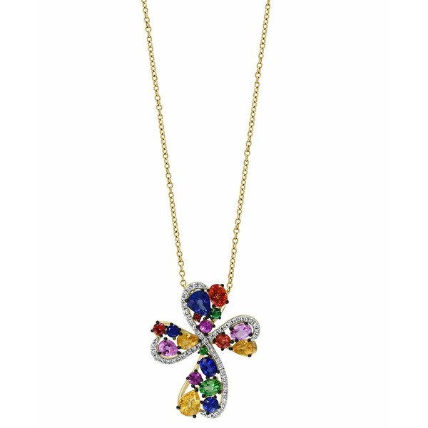 エフィー コレクション レディース ネックレス・チョーカー・ペンダントトップ アクセサリー EFFY® Multi-Gemstone (3 ct. t.w.) & D