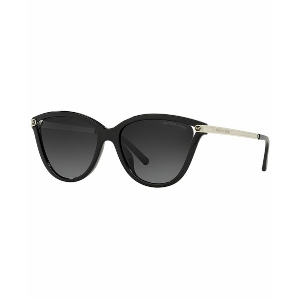 マイケルコース レディース サングラス＆アイウェア アクセサリー Women's Tulum Polarized Sunglasses, MK2139U 54 BLACK/DARK GREY POL