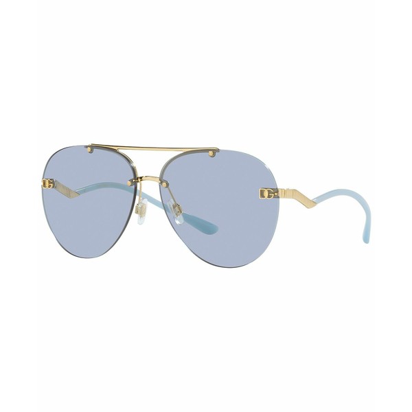 ドルチェ＆ガッバーナ レディース サングラス＆アイウェア アクセサリー Women's Sunglasses, DG2272 61 Gold-Tone