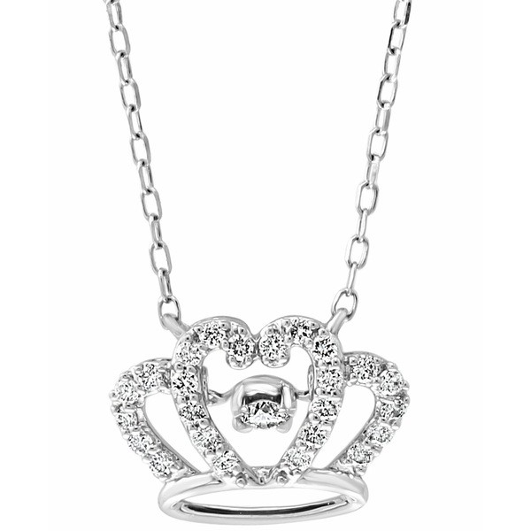 エフィー コレクション レディース ネックレス・チョーカー・ペンダントトップ アクセサリー EFFY® Diamond Crown 18" Necklace (1/4