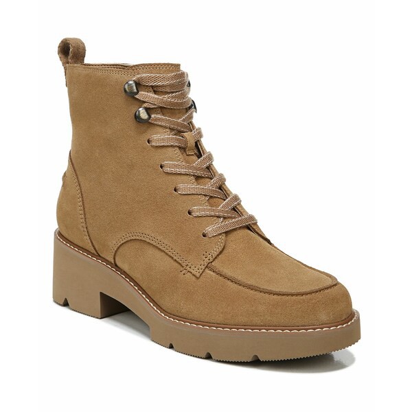 ナチュライザー レディース ブーツ＆レインブーツ シューズ Dara Lug Sole Booties Golden Caramel Suede