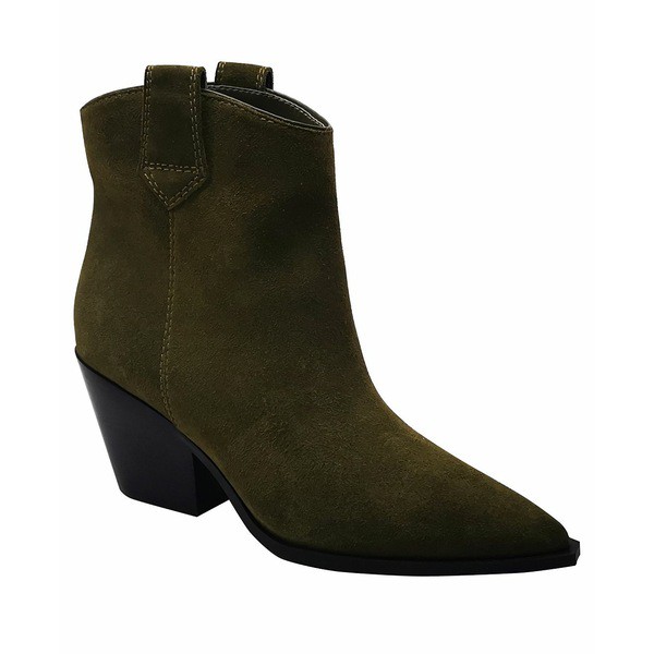 ケネスコール レディース ブーツ＆レインブーツ シューズ Women's Kara Western Narrow Booties Khaki