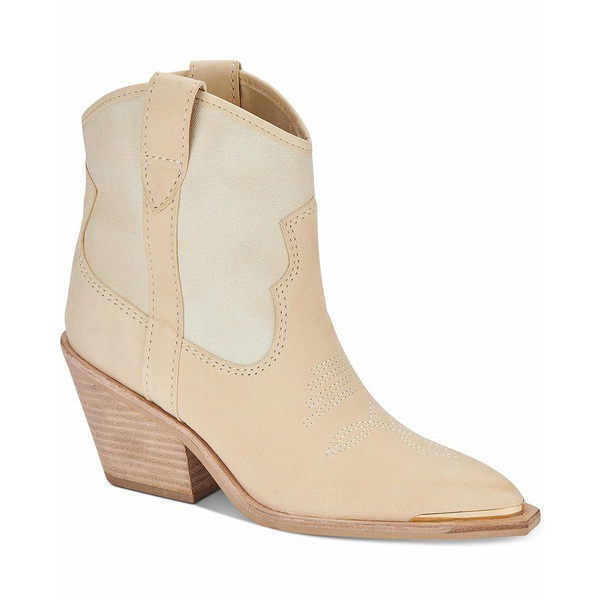 ドルチェヴィータ レディース ブーツ＆レインブーツ シューズ Nashe Western Booties Vanilla Nubuck