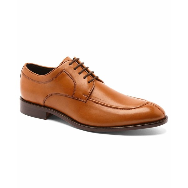 アンソニー ヴィア メンズ ドレスシューズ シューズ Men's Wallace Split Toe Goodyear Welt Lace Up Dress Shoe Brown