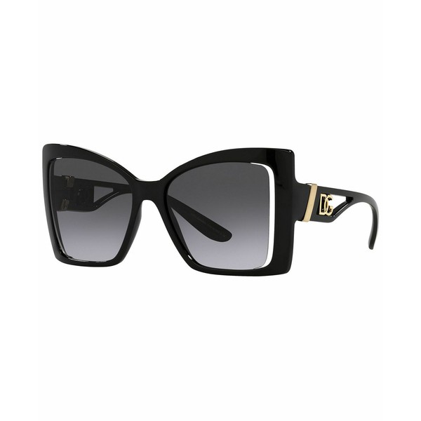 ドルチェ＆ガッバーナ レディース サングラス＆アイウェア アクセサリー Women's Sunglasses, DG6141 55 BLACK/GREY GRADIENT