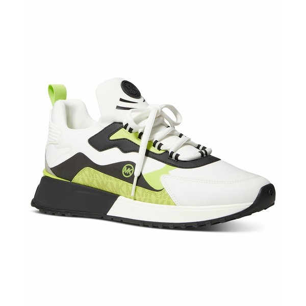 マイケルコース メンズ スニーカー シューズ Men's Theo Scuba Sport Sneaker Optic White