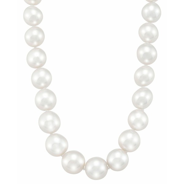 ホノラ レディース ネックレス・チョーカー・ペンダントトップ アクセサリー Cultured Freshwater Pearl (10-12mm) 18" Collar Necklace