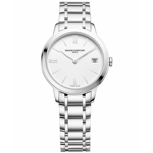 ボーム＆メルシエ レディース 腕時計 アクセサリー Women's Swiss Classima Stainless Steel Bracelet Watch 31mm M0A10335 Silver