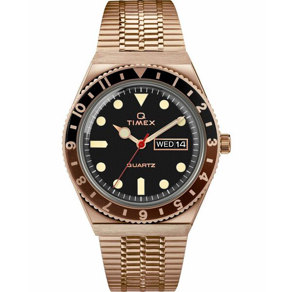 タイメックス メンズ 腕時計 アクセサリー Men's Lab Archive Rose Gold-Tone Stainless Steel Bracelet Watch 38mm Rose Gold-Tone