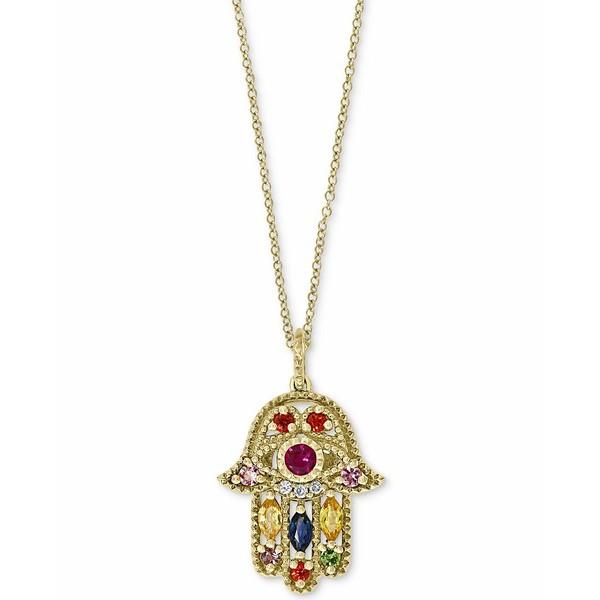 エフィー コレクション レディース ネックレス・チョーカー・ペンダントトップ アクセサリー EFFY® Multi-Gemstone (5/8 ct. t.w.) &