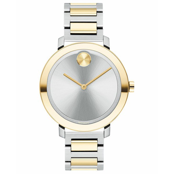 モバド レディース 腕時計 アクセサリー Women's Evolution Swiss Bold Two-Tone Stainless Steel Bracelet Watch 34mm Two Tone